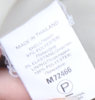 Next Women's Beige Blazer, Size 16, Three-Button