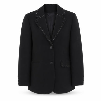 Coercion Women's Black Blazer Size 14 Business Jacket