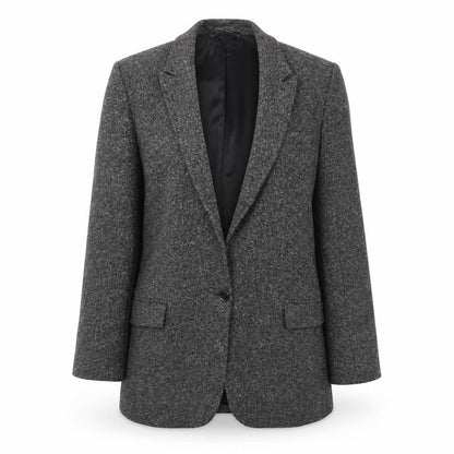 Womens UK Size L Zara Regular Grey Blazer