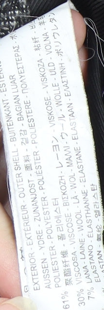 Zara Women's Grey Blazer Lined Work Jacket L