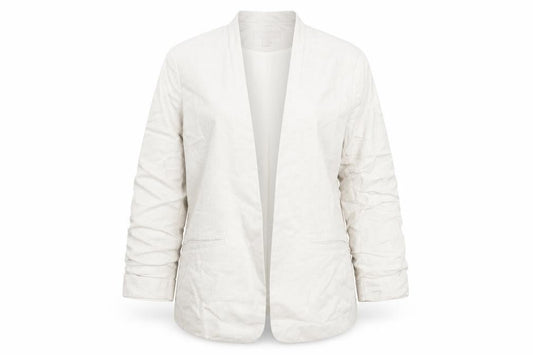 Womens UK Size 12 H&M Regular Ivory Blazer
