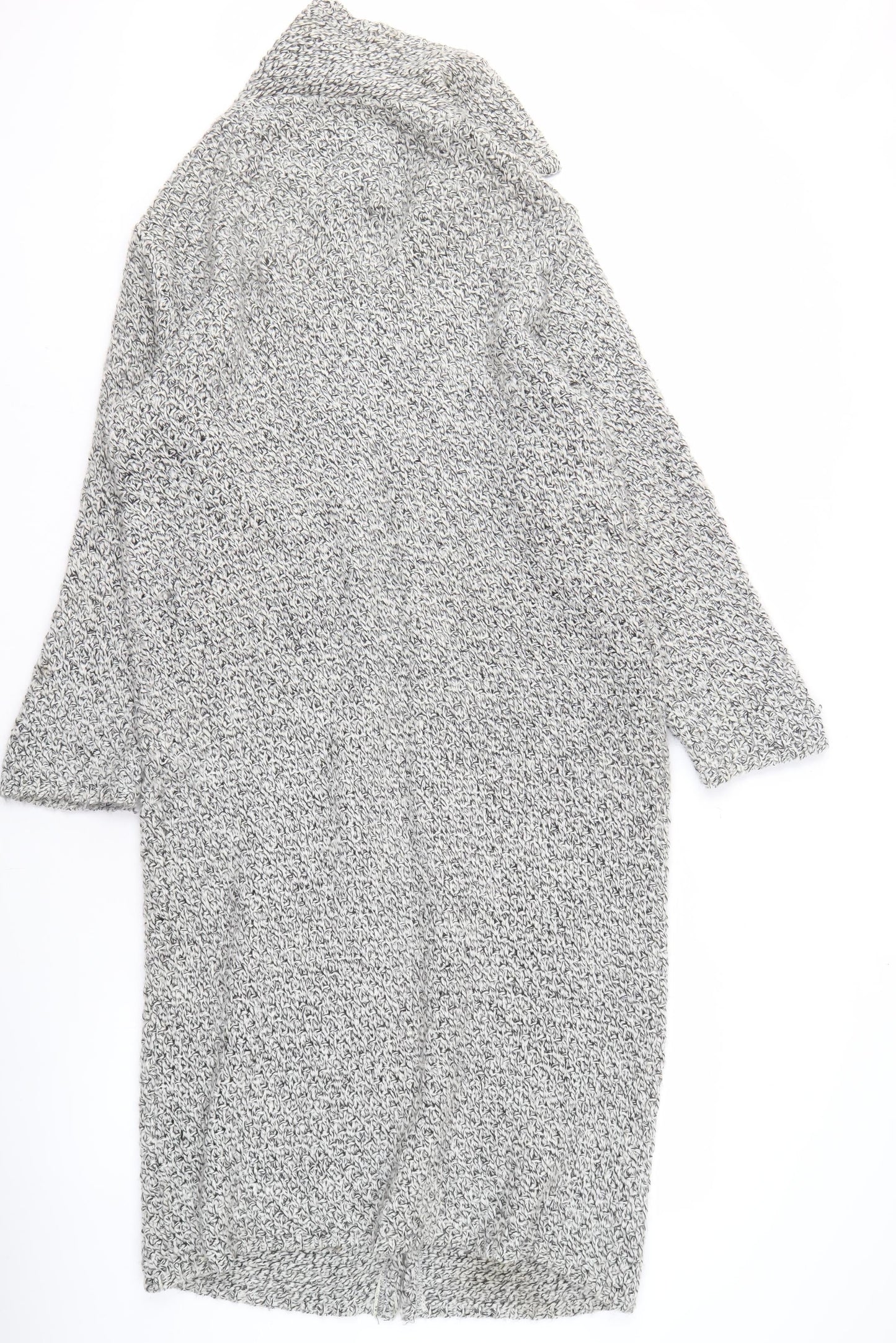 Womens UK Size L Signature Experience Grey Cardigan Jumper