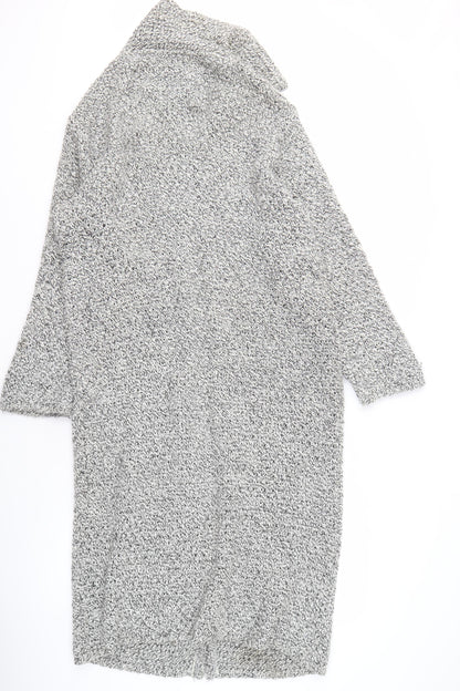 Womens UK Size L Signature Experience Grey Cardigan Jumper
