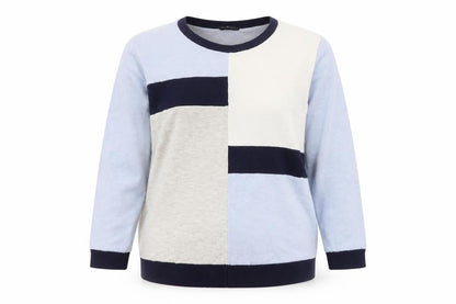 Womens UK Size 18 M&Co Blue Pullover Jumper