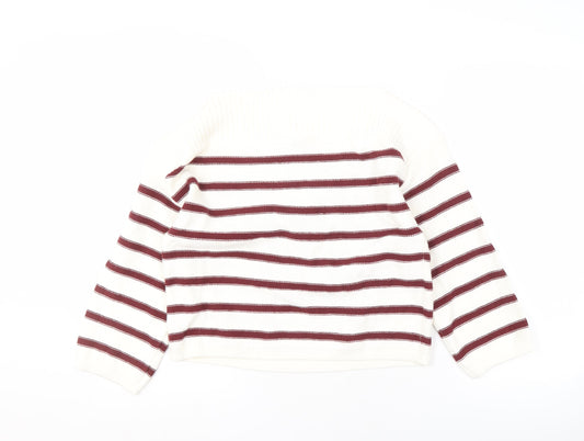 Womens UK Size 12 H&M Multicoloured Pullover Jumper
