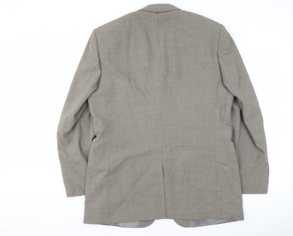 Mens UK Size 42 Karl Jackson Regular Grey Suit Jacket
