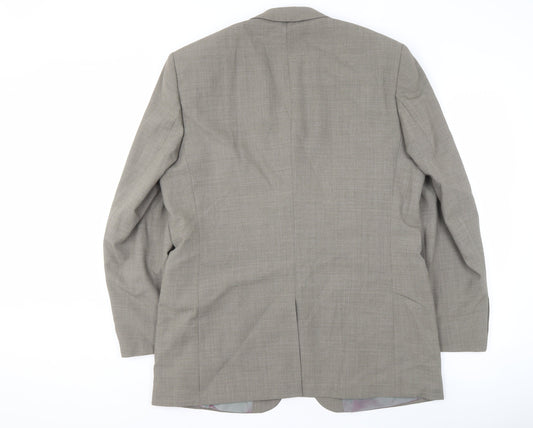 Mens UK Size 42 Karl Jackson Regular Grey Suit Jacket
