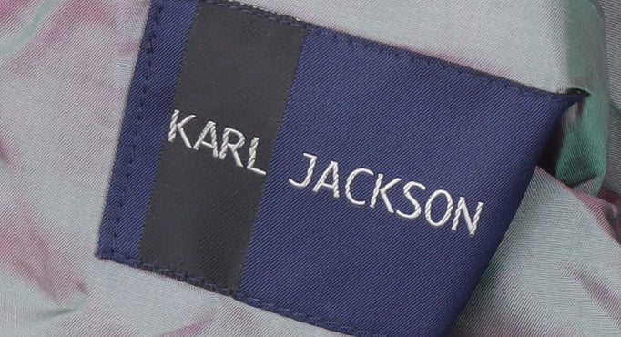 Mens UK Size 42 Karl Jackson Regular Grey Suit Jacket