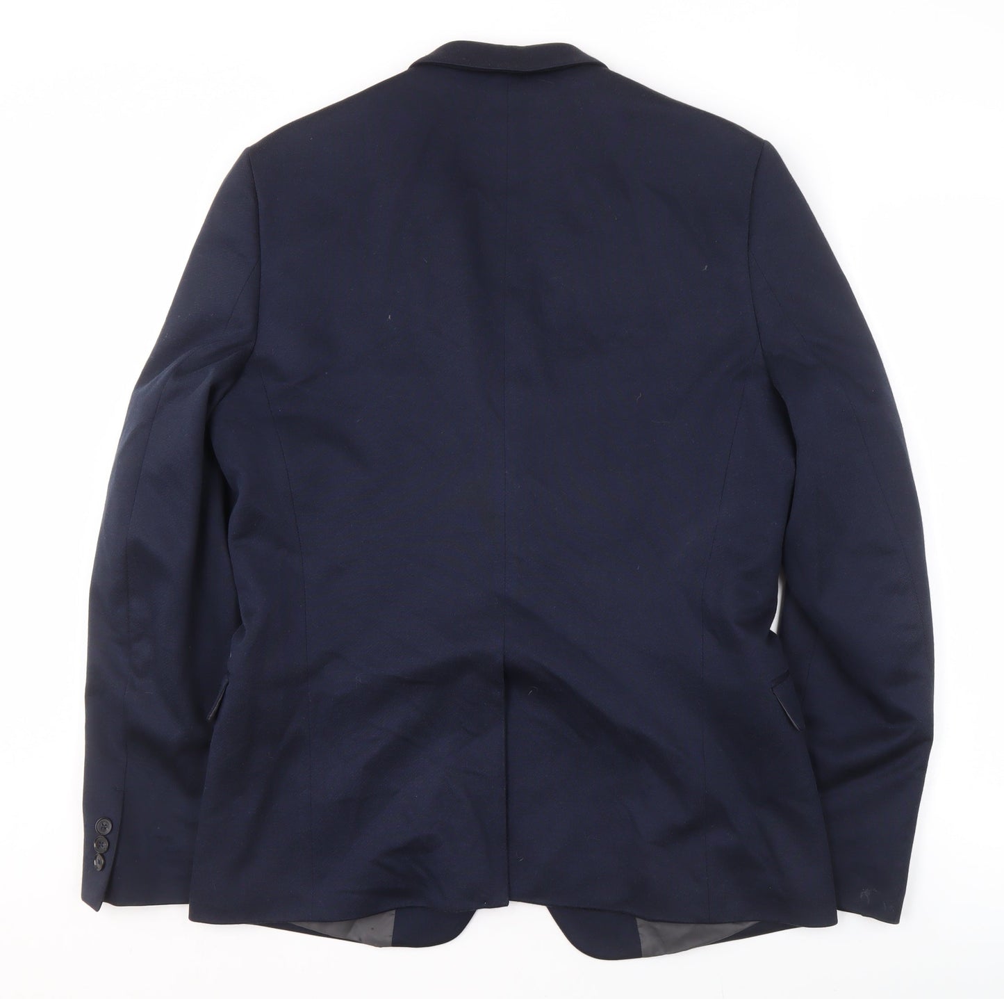 Mens UK Size 42 Burton Regular Blue Suit Jacket