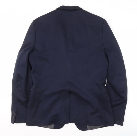 Mens UK Size 42 Burton Regular Blue Suit Jacket
