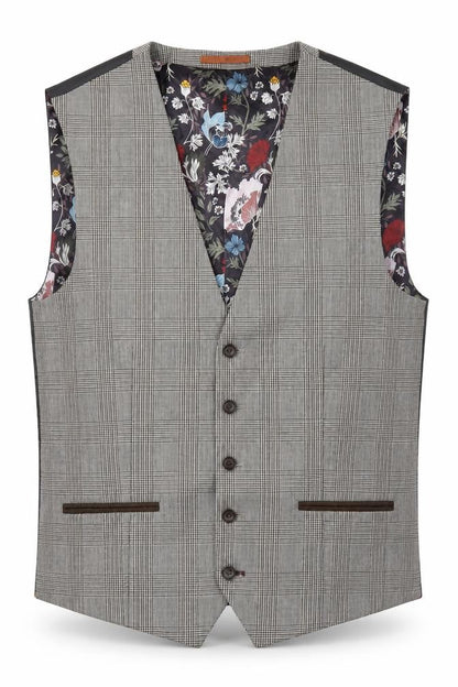 Mens UK Size 42 NEXT Regular Grey Suit Waistcoat