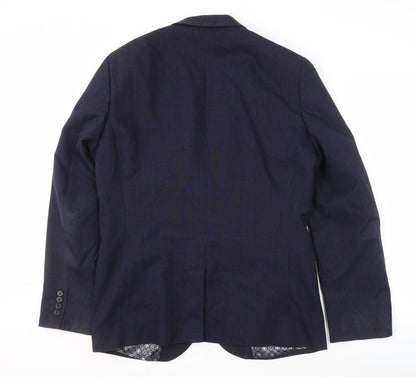 Mens UK Size 42 NEXT Regular Blue Suit Jacket