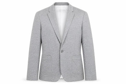 ASOS Grey Men’s Blazer, Single-Breasted, 38, Notch Lapel