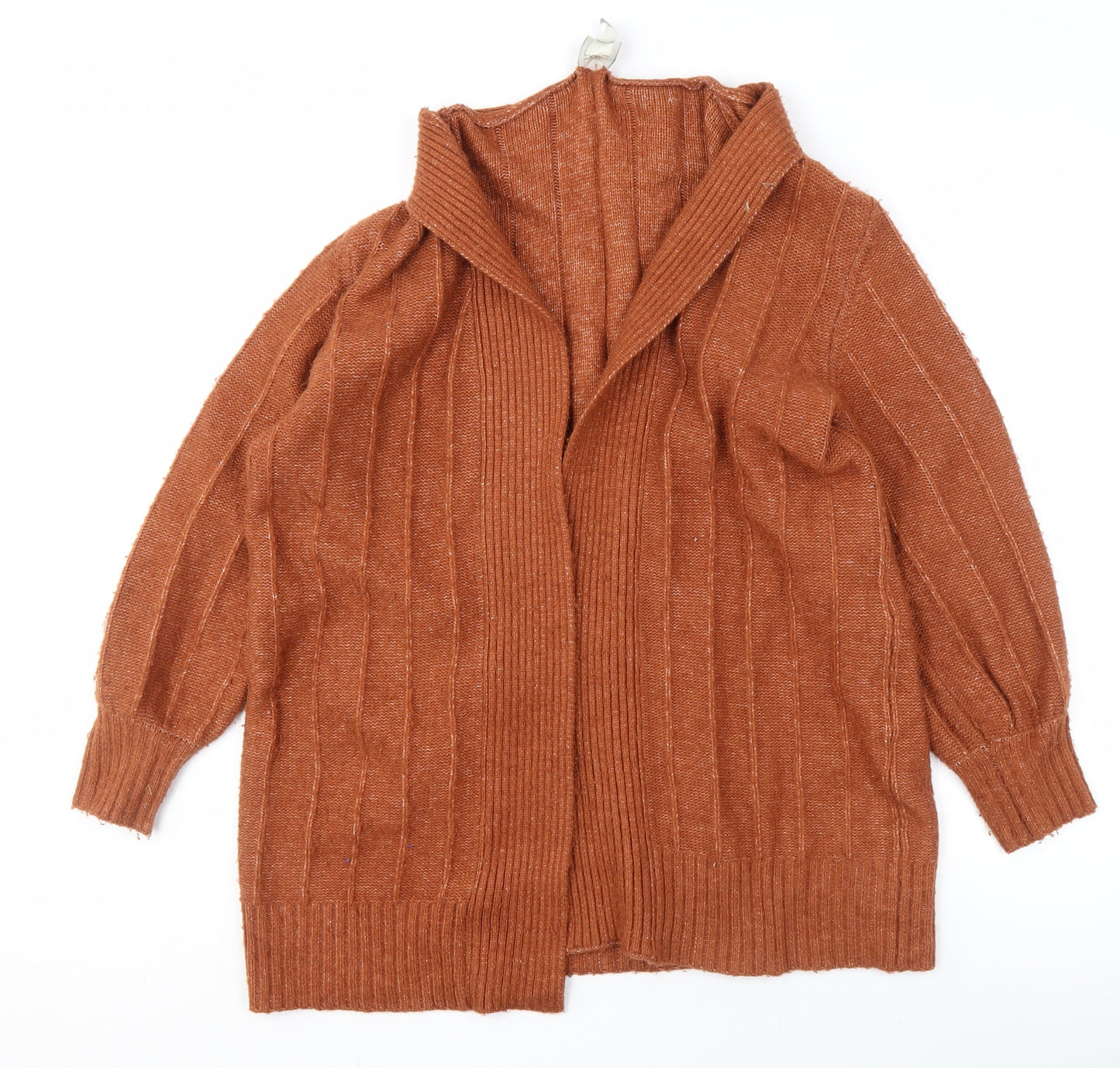 Womens UK Size 10 ASOS Brown Cardigan Jumper