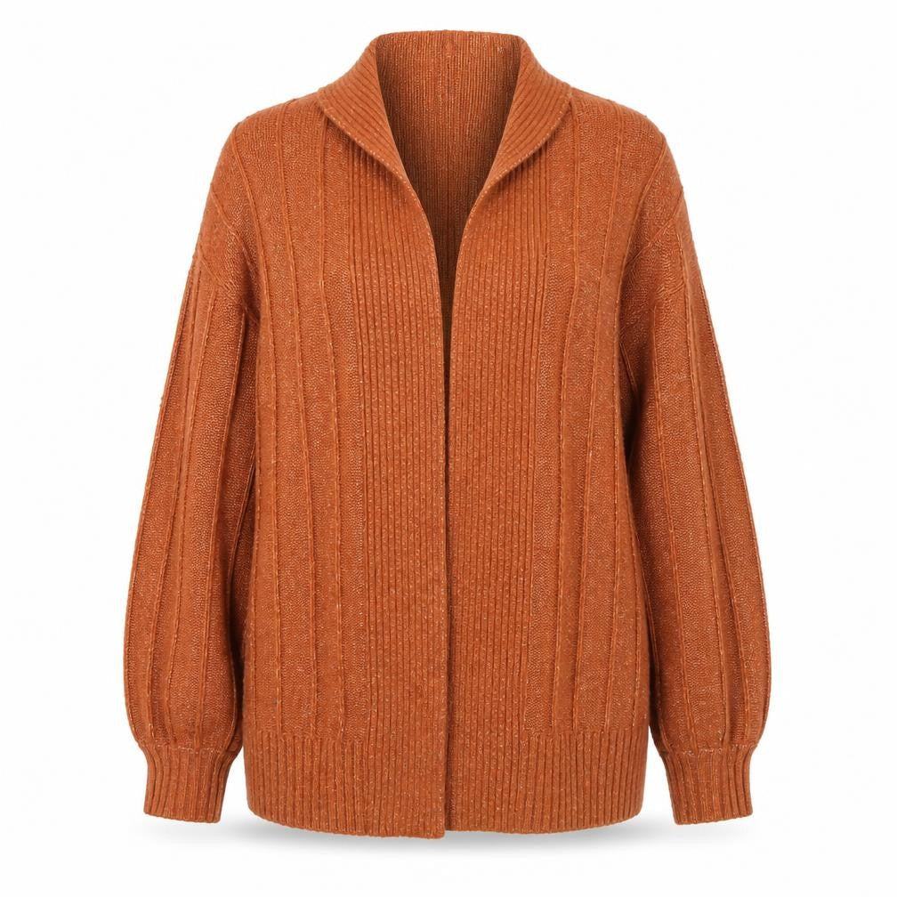 Womens UK Size 10 ASOS Brown Cardigan Jumper