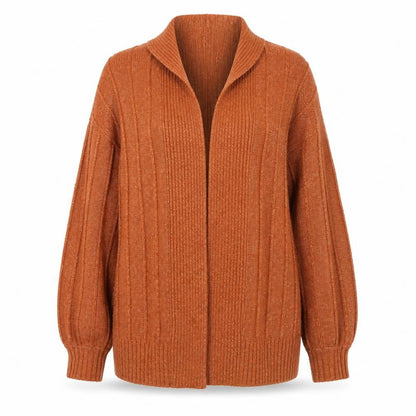 Womens UK Size 10 ASOS Brown Cardigan Jumper