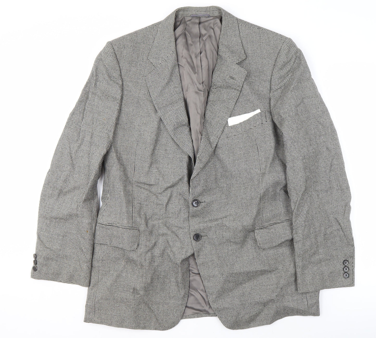 Mens UK Size 42 St Michael Regular Grey Suit Jacket