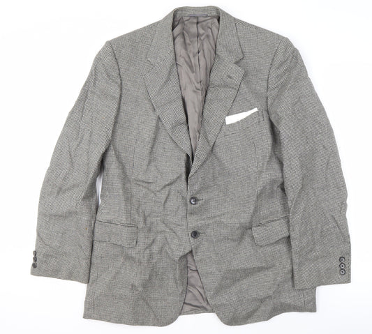 Mens UK Size 42 St Michael Regular Grey Suit Jacket