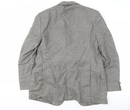 Mens UK Size 42 St Michael Regular Grey Suit Jacket
