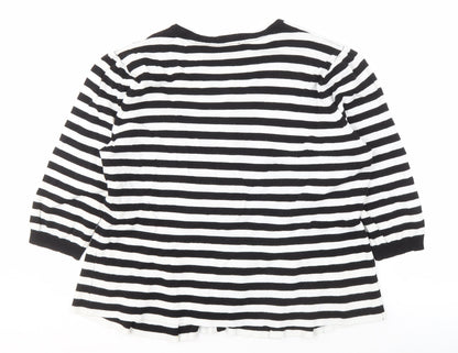 Womens UK Size 20 M&Co Black Cardigan Jumper