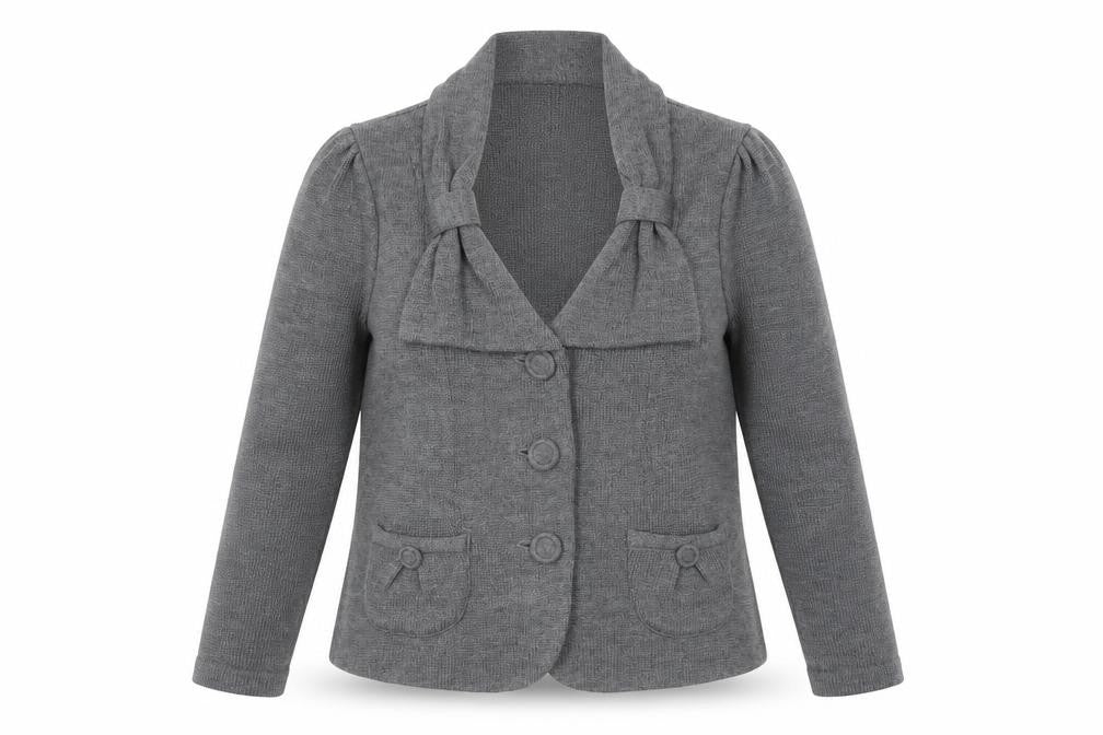 Womens UK Size 14 Marks and Spencer Grey Cardigan Jumper
