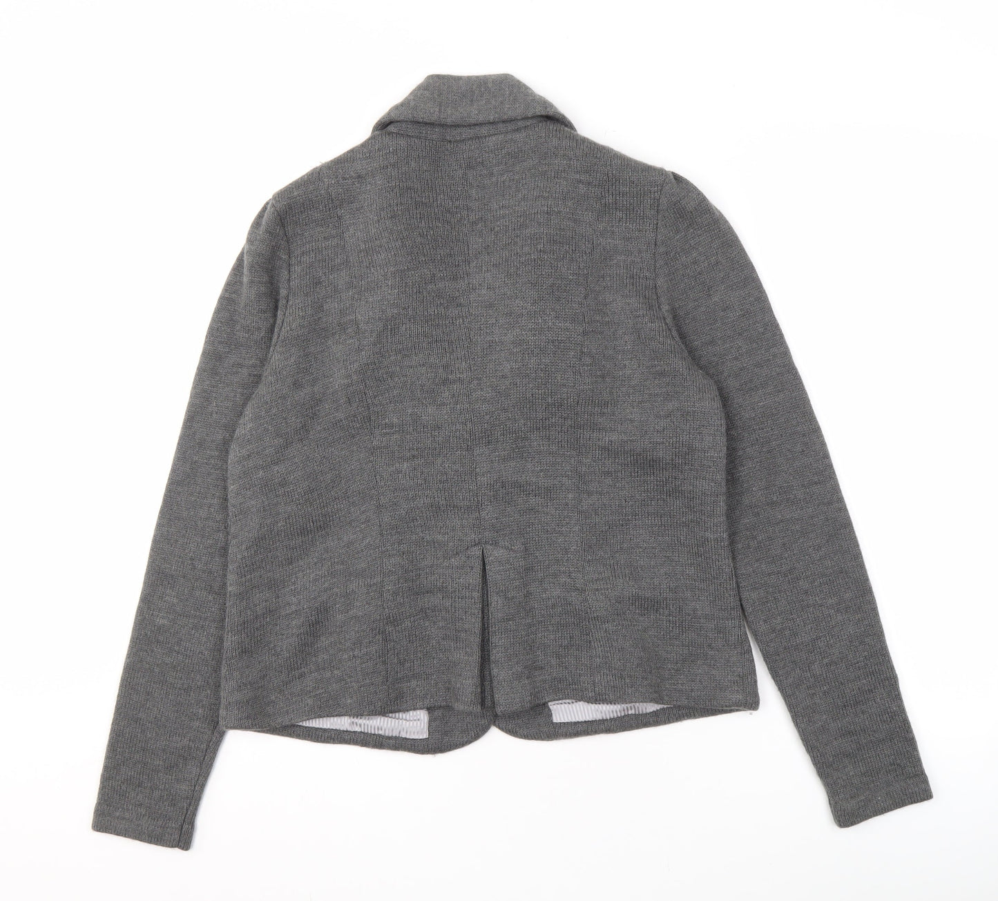 Womens UK Size 14 Marks and Spencer Grey Cardigan Jumper