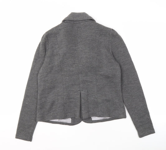 Womens UK Size 14 Marks and Spencer Grey Cardigan Jumper