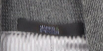Womens UK Size 14 Marks and Spencer Grey Cardigan Jumper
