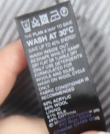 Womens UK Size 14 Marks and Spencer Grey Cardigan Jumper