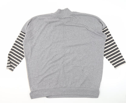 Womens UK Size XL NEXT Grey Pullover Jumper