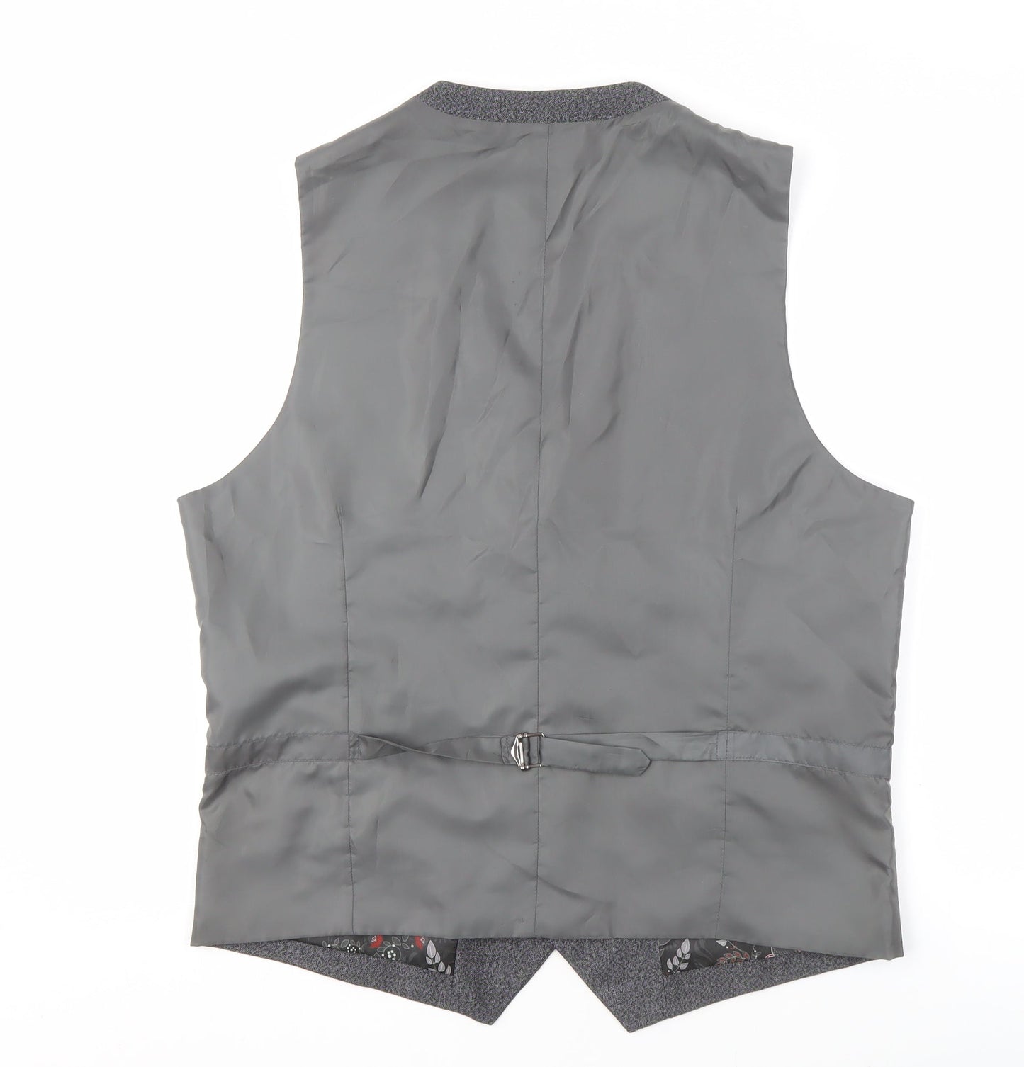 Mens UK Size 42 Sawyers & Hendricks Regular Grey Suit Waistcoat