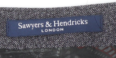 Mens UK Size 42 Sawyers & Hendricks Regular Grey Suit Waistcoat