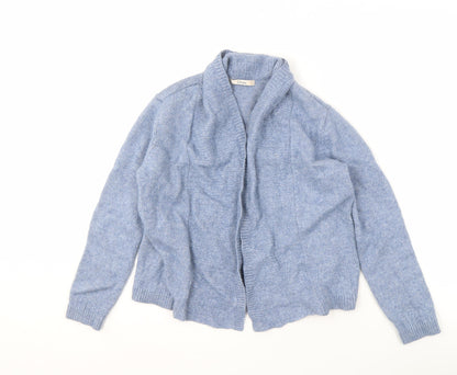 Womens UK Size 12 Marks and Spencer Blue Cardigan Jumper