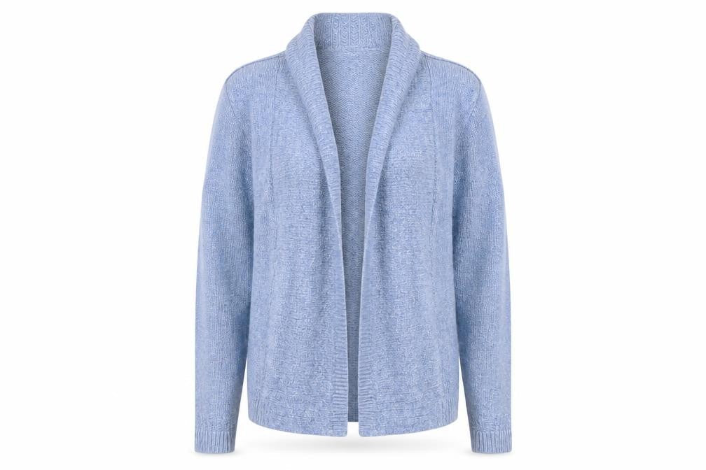 Womens UK Size 12 Marks and Spencer Blue Cardigan Jumper