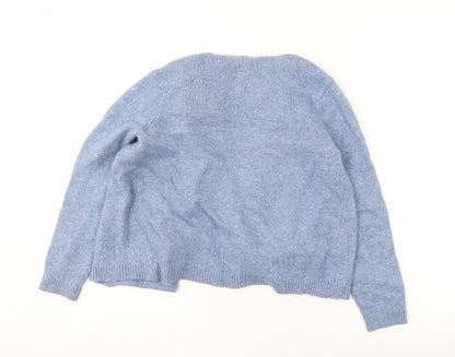 Womens UK Size 12 Marks and Spencer Blue Cardigan Jumper