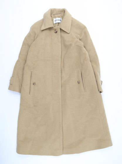 Womens UK Size 10 Windsmoor Beige Overcoat