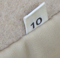 Womens UK Size 10 Windsmoor Beige Overcoat