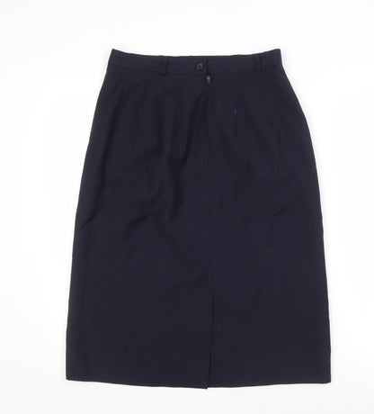 Threadneedle Women's Black Midi Pencil Skirt Size 14