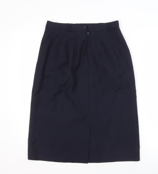 Threadneedle Women's Black Midi Pencil Skirt Size 14