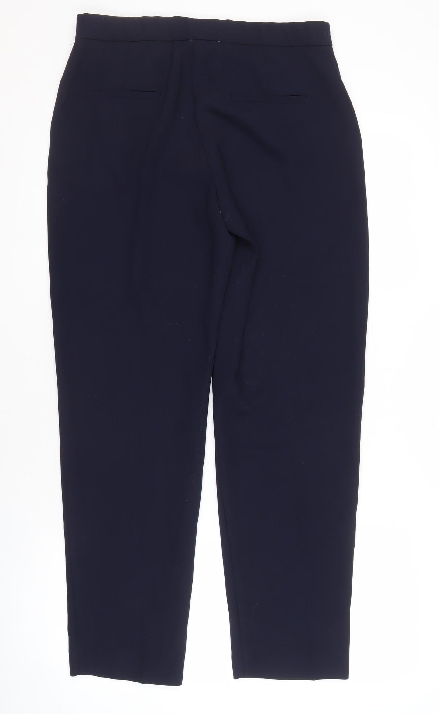 Womens UK Size M MNG Classic Fit Casual Blue Trousers