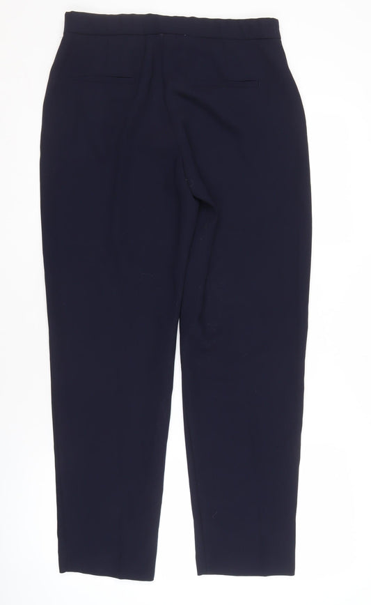 Womens UK Size M MNG Classic Fit Casual Blue Trousers