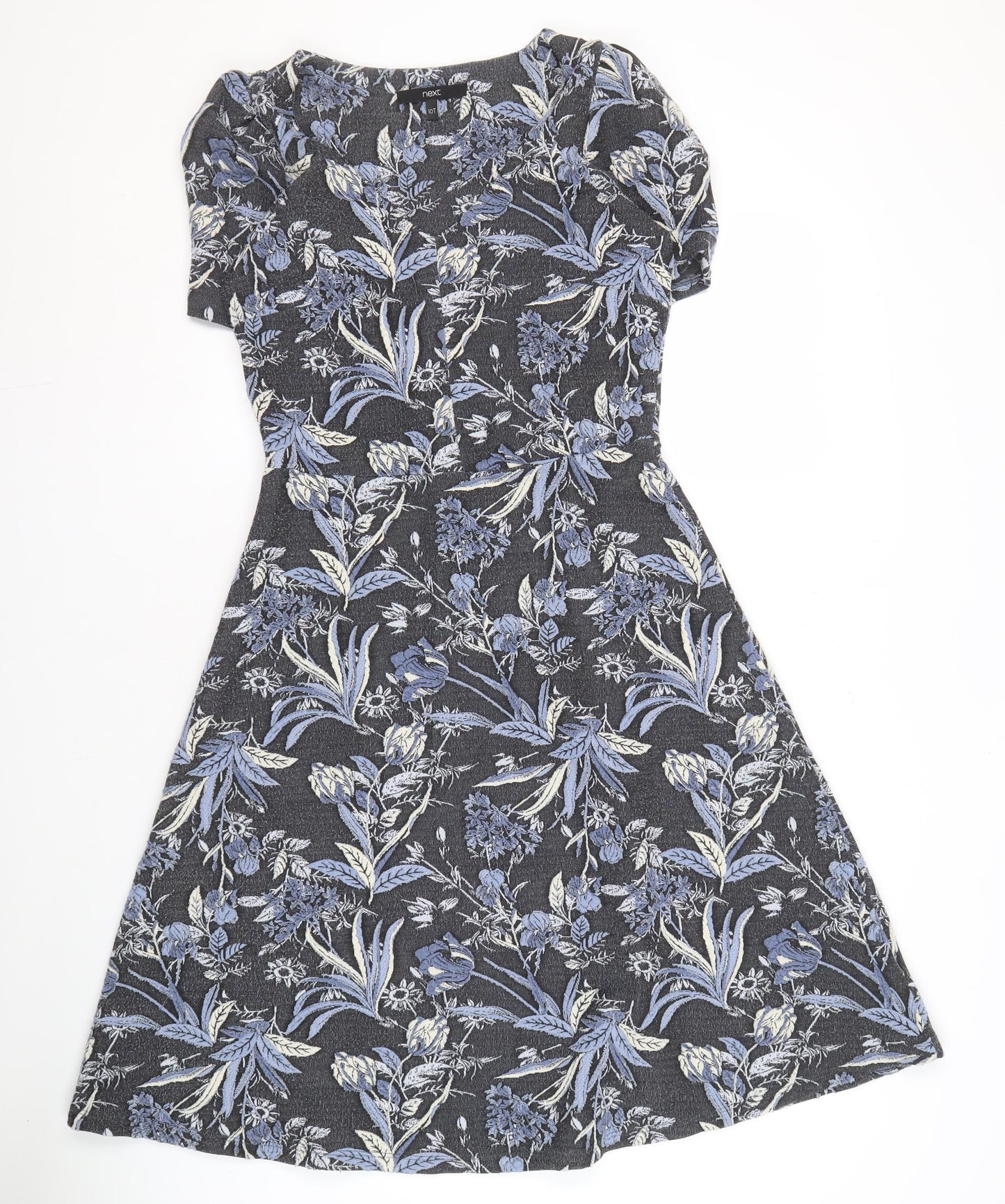 Next Women's Floral A-Line Dress, Multicoloured, Size 10T