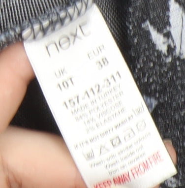 Next Women's Floral A-Line Dress, Multicoloured, Size 10T