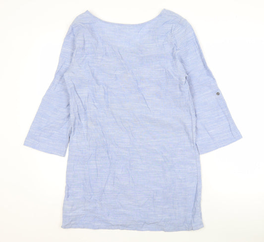 Next Blue Cotton Women's Beach Dress Size 10