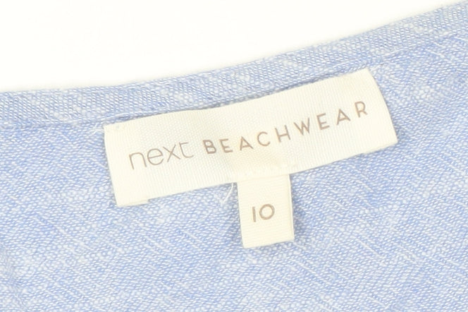 Next Blue Cotton Women's Beach Dress Size 10