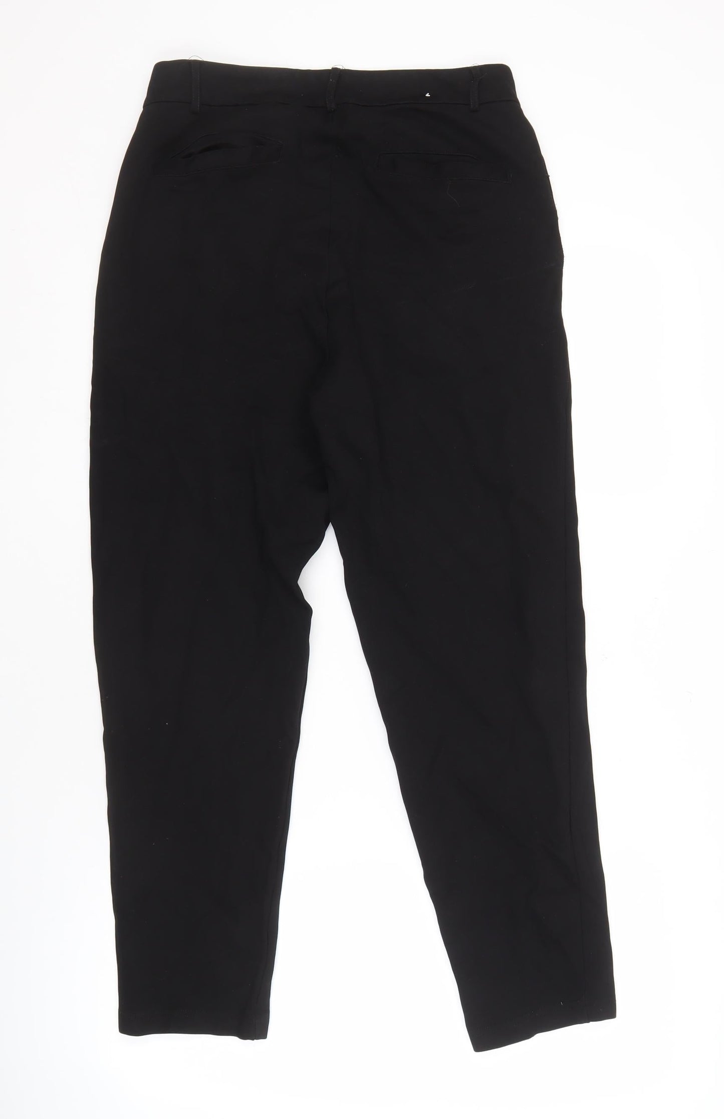 Womens UK Size M Zara   Black Trousers
