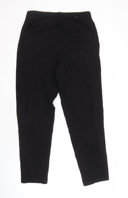 Womens UK Size M Zara   Black Trousers