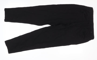 Womens UK Size M Zara   Black Trousers