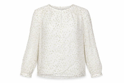 Womens UK Size 10 Whistles Ivory Basic Blouse