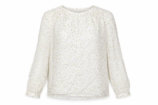 Womens UK Size 10 Whistles Ivory Basic Blouse